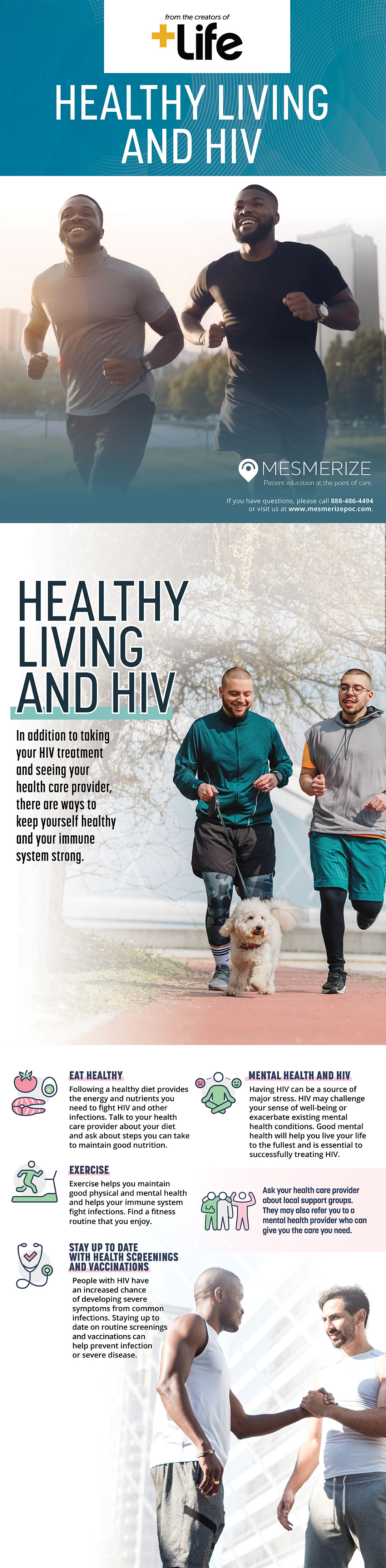 HEALTHY LIVING AND HIV