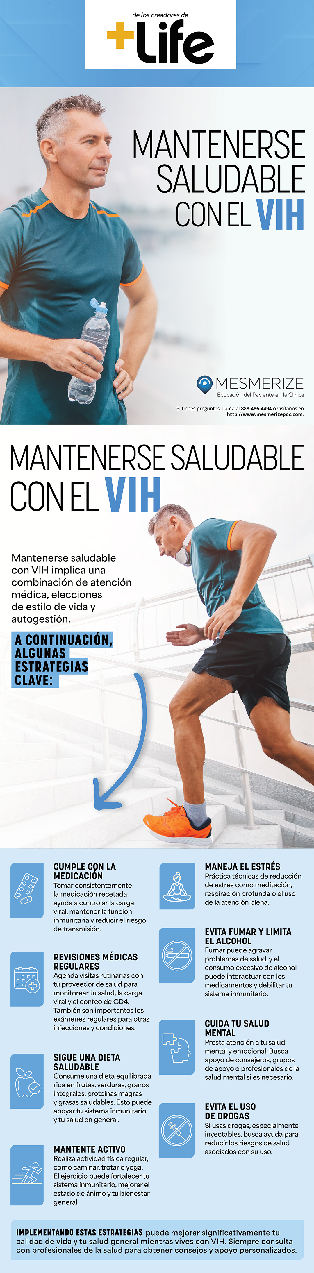 Mantenerse Saludable Con El VIH
